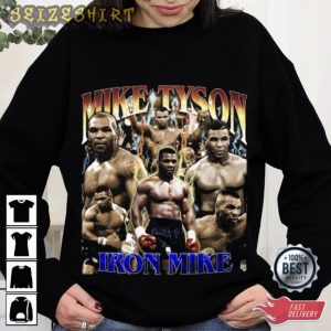 Mike Tyson Shirt Iron Mike Boxing T-shirt