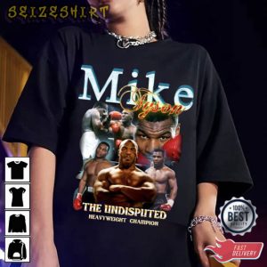Mike Tyson T-Shirt The Undisputed Heavyweight Champion Shirt
