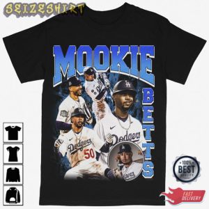 Mookie Betts Los Angeles LA Dodgers Baseball Shirt