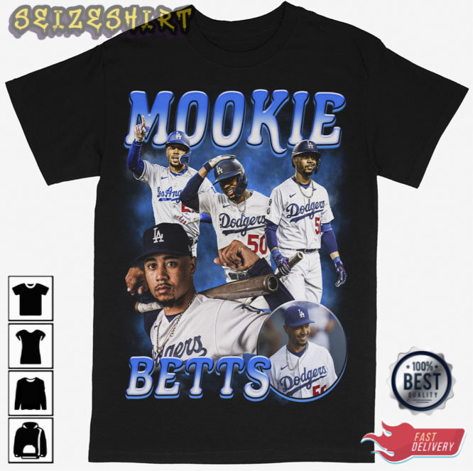 Mookie Betts Shirt Vintage MLB Icon - Anynee