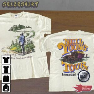 Neil Young Tour 1985 Rock Music Concert Vintage Neil T-Shirt