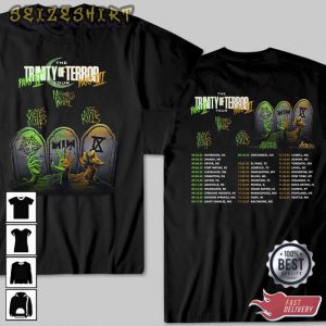 New The Trinity Of Terror Part 2 And Part 3 Tour Concert 2023 T-Shirt (2)