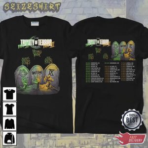 New The Trinity Of Terror Part 2 And Part 3 Tour Concert 2023 T-Shirt