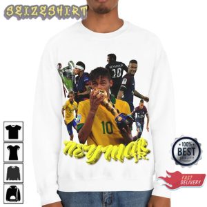 Neymar Jr. Vintage Qatar 2022 World Cup T-Shirt