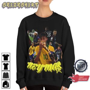 Neymar Jr. Vintage Qatar 2022 World Cup T-Shirt
