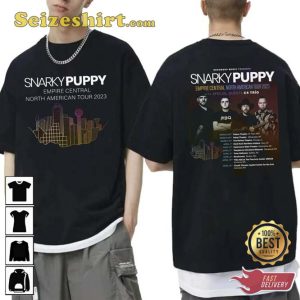 North American Tour 2023 Snarky Puppy 2 Side Tee Shirt