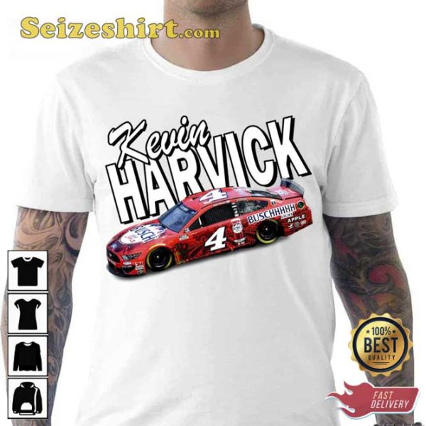 Number 4 Racing Buschhhh Kevin Harvick Hoodie