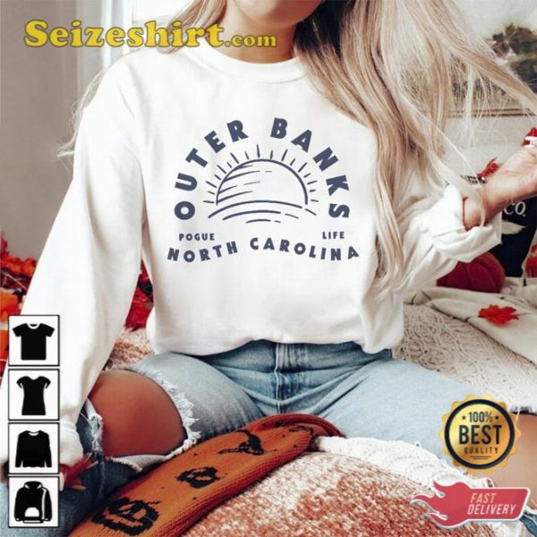 Outer Banks Shirt Vintage Pogue Life Fan Gift