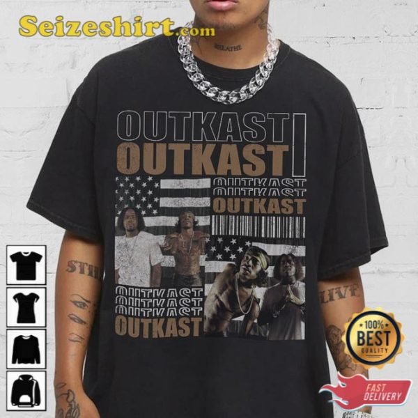 Outkast Streetwear Gifts Shirt Hip Hop 90s