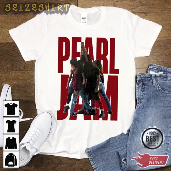 Pearl Jam Rock Band Ten Album Unisex T-shirt