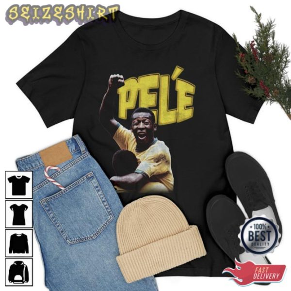 Pele 10 Unisex Short Sleeve Tee Shirt