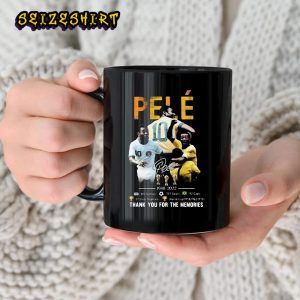 Pele 1940-2022 812 Games 757 Goals The Legend Signature Mug