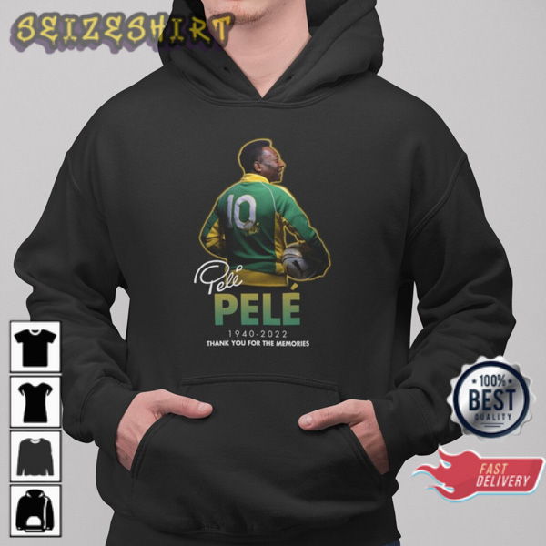 Pele Brazil Football Gift for Pele Lovers GOAT Pele T-Shirt