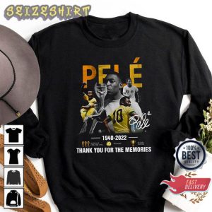 Pele Brazil Football Player RIP Unisex Graphic T-Shirt