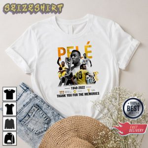 Pele Brazil Football Player RIP Unisex Graphic T-Shirt