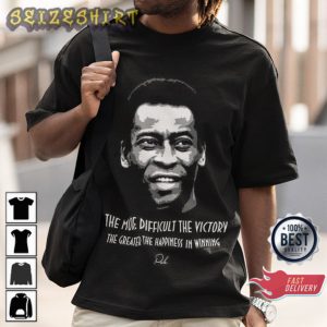 Pele Brazil Legend Muhammed Ali Clay Unisex T-Shirt Print