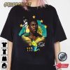 Pele Shirt Pele Soccer Shirt Pele Brazil Shirt Rip Pele
