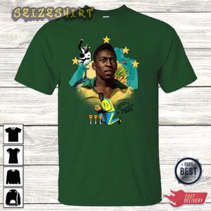 Pele Shirt Pele Soccer Shirt Pele Brazil Shirt Rip Pele