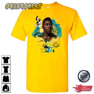 Pele Shirt Pele Soccer Shirt Pele Brazil Shirt Rip Pele