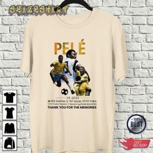 Pele Shirt Rip Pele Shirt Pelé Brazil Soccer Shirt Rip Pele Tee Shirt