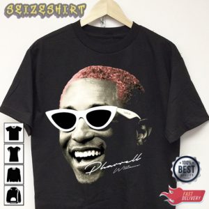 Pharrell Williams T-shirt The Neptunes Vintage Nerd Concert