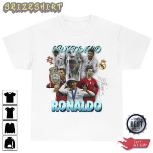 Portugal World Cup 2022 Ronaldo CR7 Vinateg Bootleg Shirt