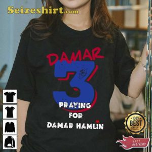 Praying For Damar Hamlin Unisex Tee Shirt