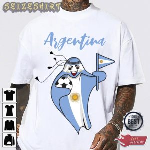 Qatar World Cup 2022 Argentina National Team Mascot T-Shirt