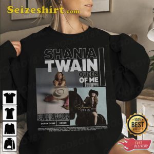Queen Of Me Tour Vintage Shania Twain Shirt