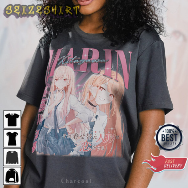 RETRO Kitagawa Marin Vintage Sono Bisque Doll T-Shirt (2)