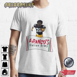 Franco Harris franco's italian army shirt - Limotees