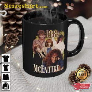 Reba McEntire Glossy Bootleg Vintage 90’s Aesthetic Style Country Music Mug