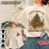 Retro 2 Sides Rocking Around The Christmas Tree Vintage Sweatshirt