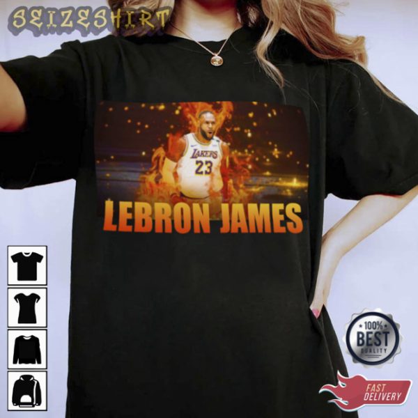 Retro 90s LeBron James Basketball Vintage Sweatshirt