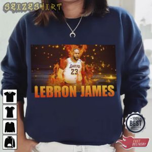 Retro 90s LeBron James Basketball Vintage Sweatshirt (3)
