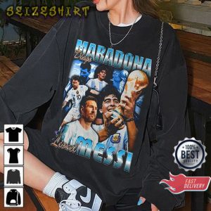 Retro Diego Maradona Qatar 2022 World Cup Argentina Vintage Sweatshirt