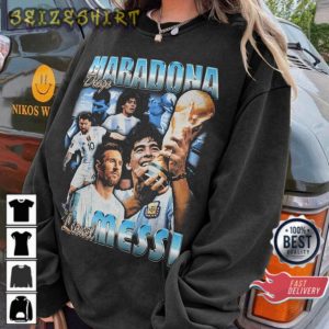 Retro Diego Maradona Qatar 2022 World Cup Argentina Vintage Sweatshirt