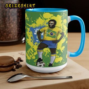 Rey Pele-Two-Tone Coffee Ceramic Mugs