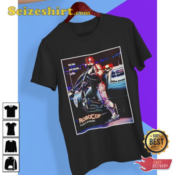 Robocop Vintage 80s Movie Graphic Tee Shirt