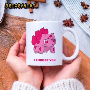 Rose Bulba Saur I choose you Valentine Mug