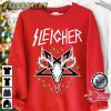 Rudolph The Reindeer Sleigher Merry Xmas Sweatshirt