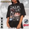 SERIAL EXPERIMENTS Classic Lain Iwakura Anime T-Shirt