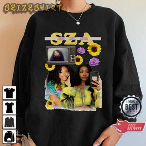 SZA Ctrl Album Vintage 90s Raptees Unisex Shirt