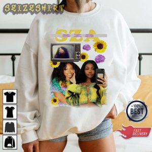 SZA Ctrl Album Vintage 90s Raptees Unisex Shirt