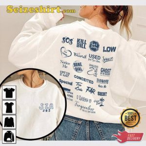 SZA SOS Full Tracklist Shirt Vintage SZA TShirt