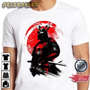 Samurai Warrior Spartan Art Graphic Design Cool T-Shirt