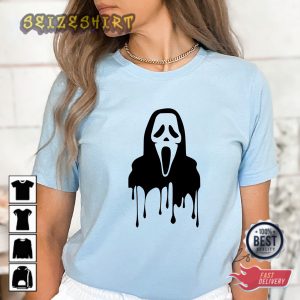 Scream Sweatshirthorror Shirthappy Halloween Sweaterghost T-Shirt