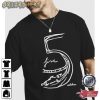 Sebastian Vettel Five 5 Gift for Dad T-Shirt Design