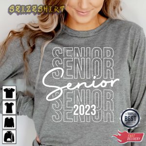 Senior 2023 Class Of 2023 Graduation Printed Sweatshirt (2)