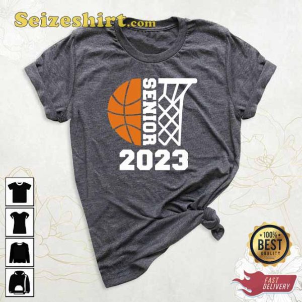 Senior Basketball 2023 Crewneck T-shirt